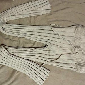 knit stretch FOREVER 21 flare pants